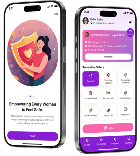 friendo android women safety app